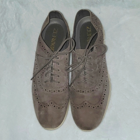 Women's ZERØGRAND Wingtip Oxfords Size 10.5 - Picture 1 of 14